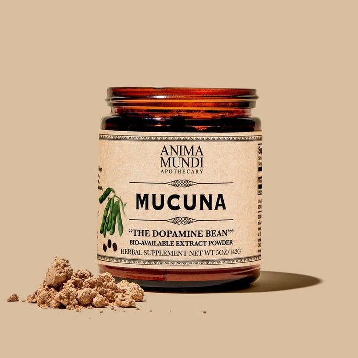 Anima Mundi Mucuna The Dopamine Bean - Dose mit Mucuna-Pulver
