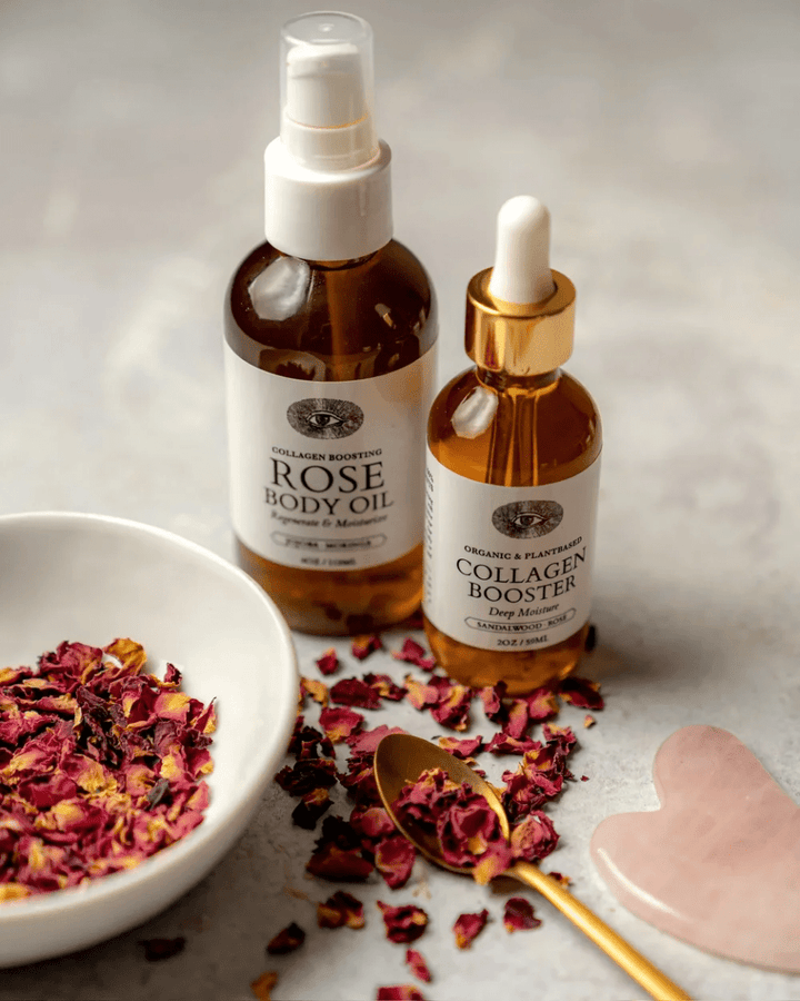 Rose Body Oil | Restorative + Moisturizing 118 ml - Blanda Beauty