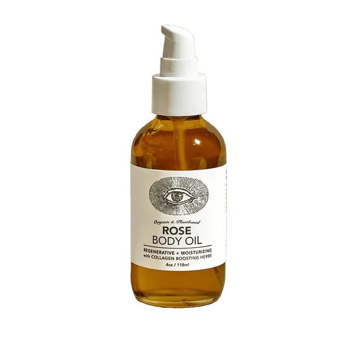 Rose Body Oil | Restorative + Moisturizing 118 ml - Blanda Beauty