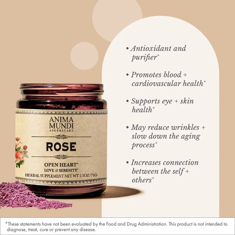 Rose Powder: Love + Serenity What it does