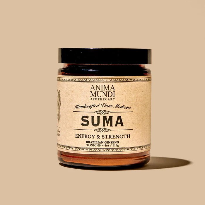 Anima Mundi Suma: Ginseng Brasileño En Polvo Fondo Beige