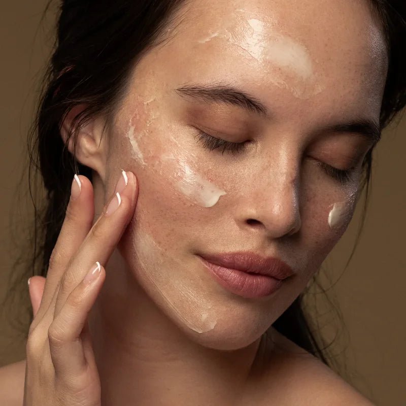 Avocado Pear Collagen-Boosting Night Cream on skin