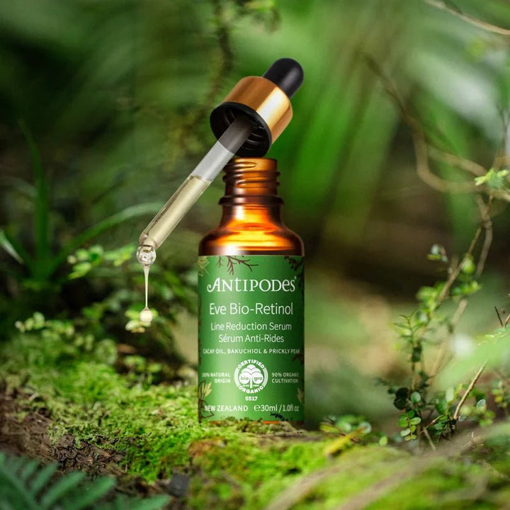 Eve Bio-Retinol Line Reduction Serum and Nature