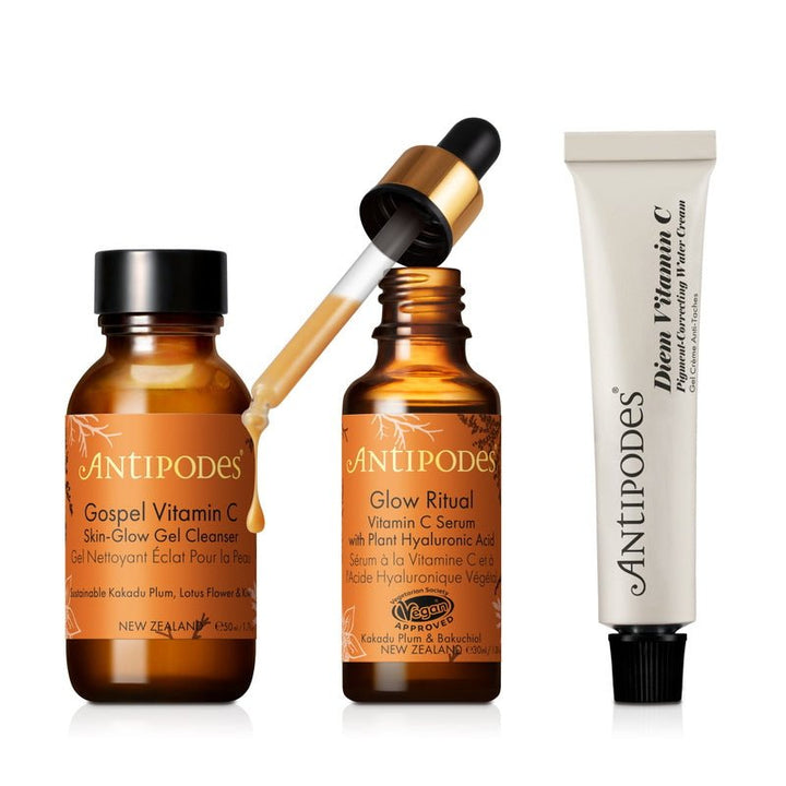 Antipodes Glow Boost Set Close up