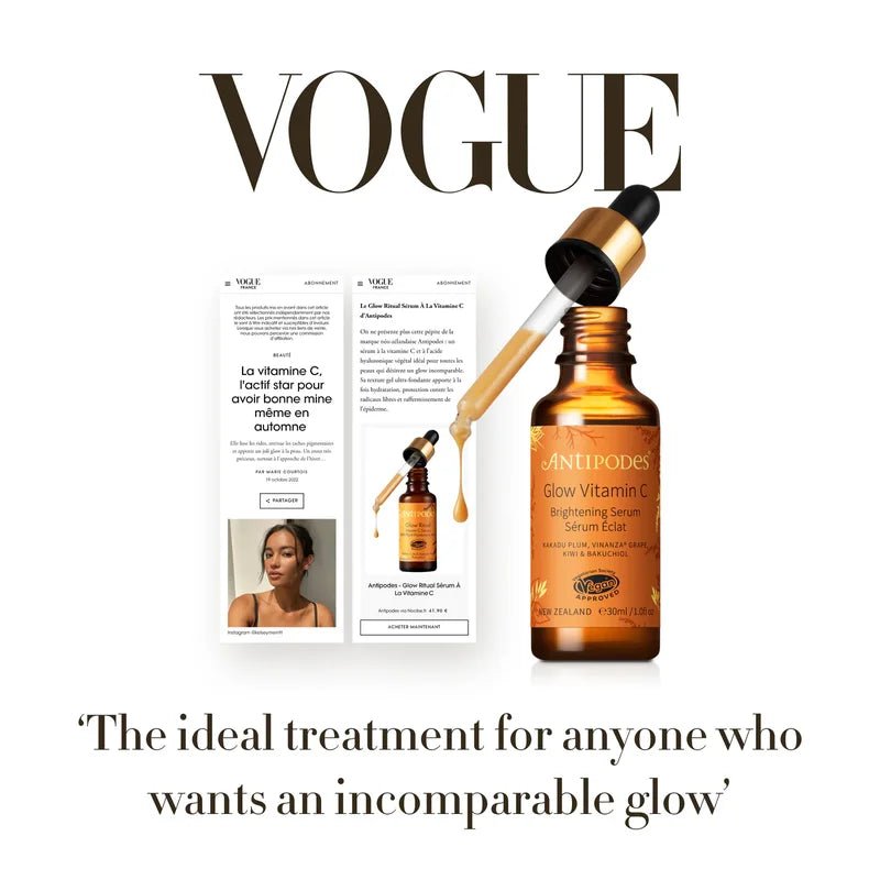 Glow Vitamin C Brightening Serum in Vogue