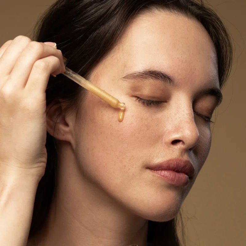 Glow Vitamin C Brightening Serum on Skin