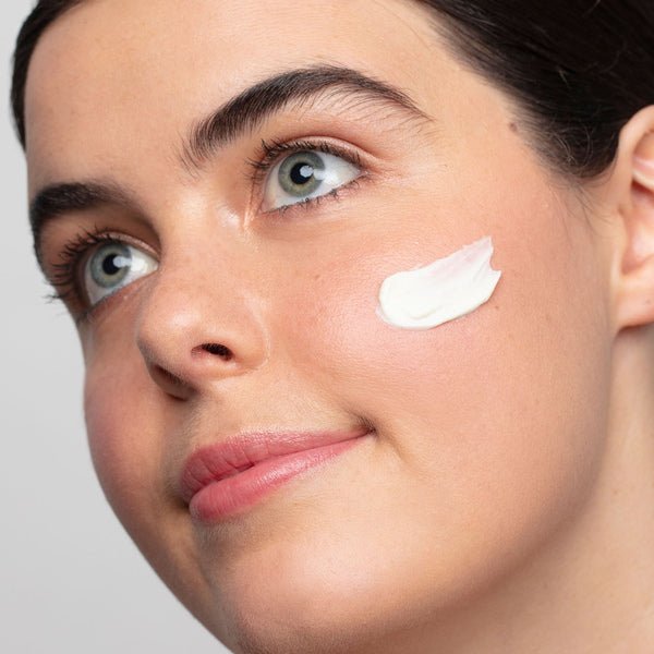 Antipodes Grace Gentle Cream Cleanser - swatch on skin