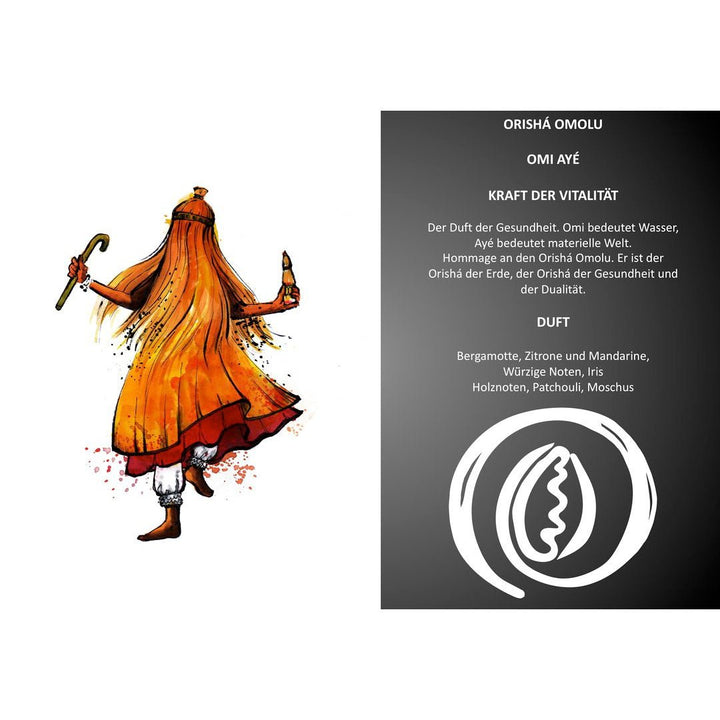 Ashé Omi Ayé perfume oil - Orisha and description