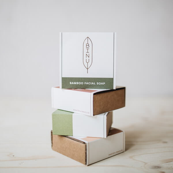 Binu Bamboo Facial Soap 100 g