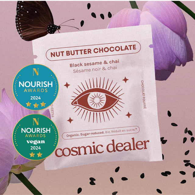 Cosmic Dealer Chakra Schokolade - Black Sesame and Chai