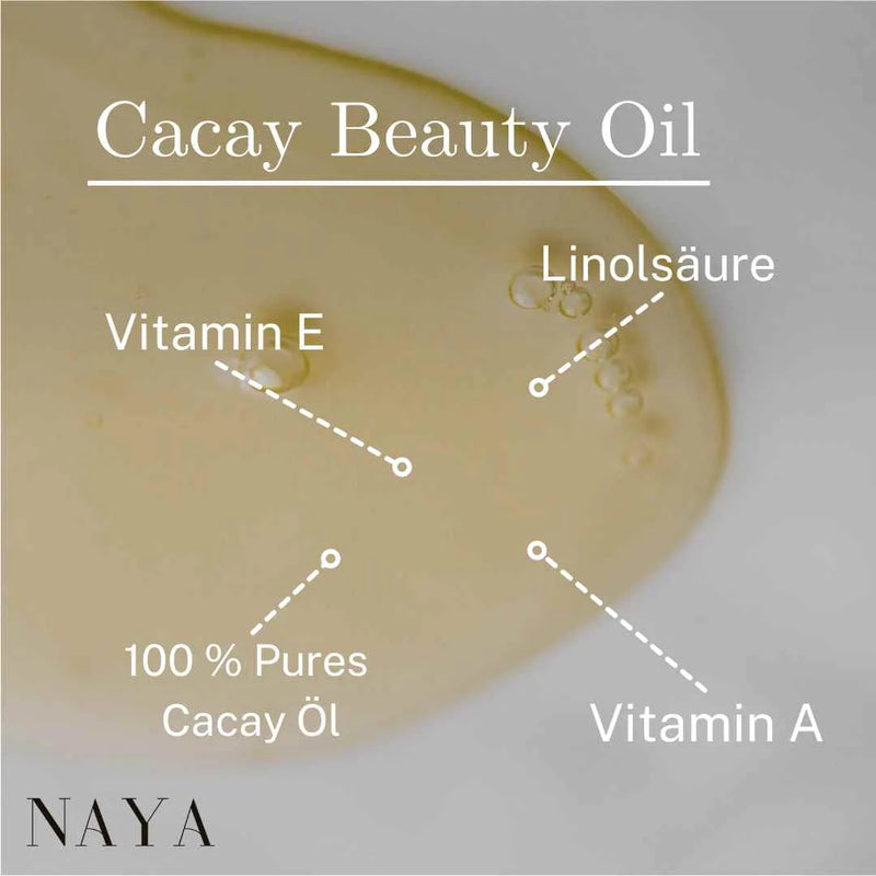 Naya Ingrédients de l’huile de beauté Cacay