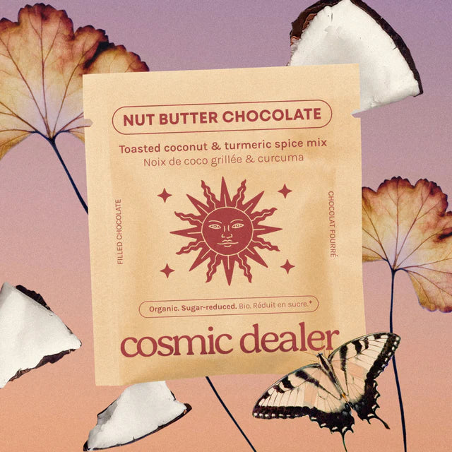 Cosmic Dealer Chakra Schokolade - Coconut and Turmeric