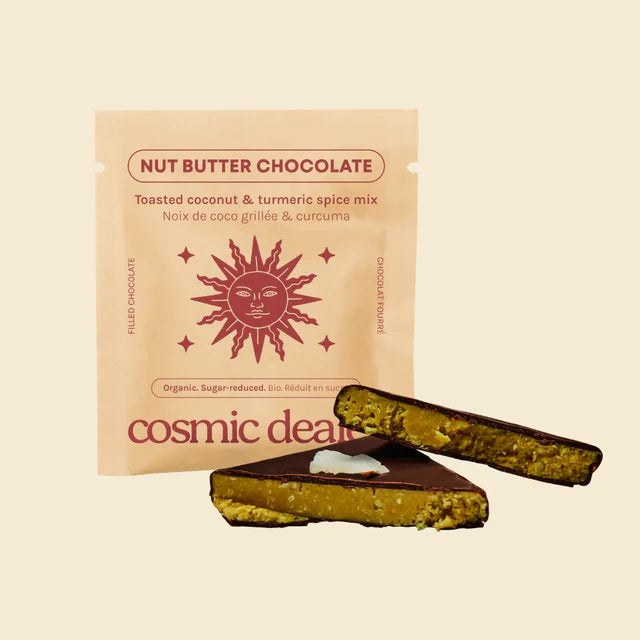 Cosmic Dealer Chakra Schokolade - Coconut and Turmeric
