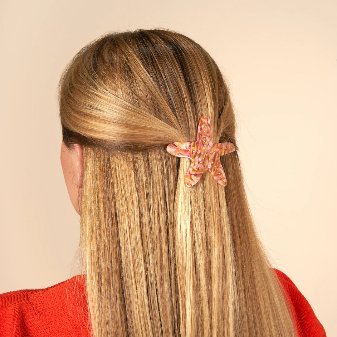 Starfish French Barrette von Coucou Suzette - im Haar