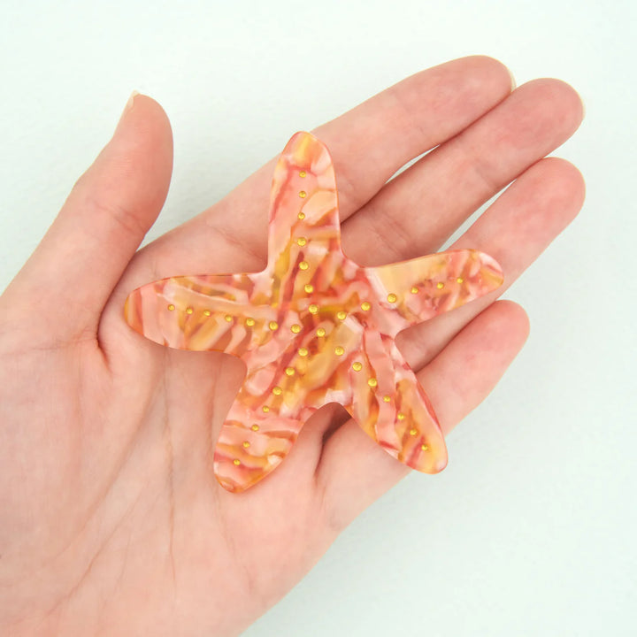 Starfish French Barrette von Coucou Suzette - auf Handfläche