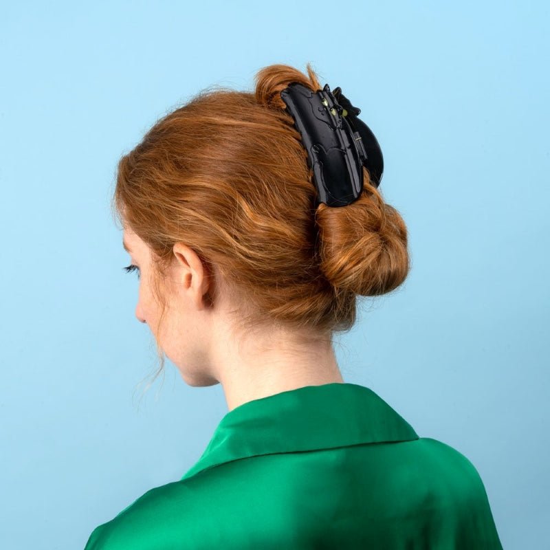 Coucou Suzette Black Cat Hair Claw - Model