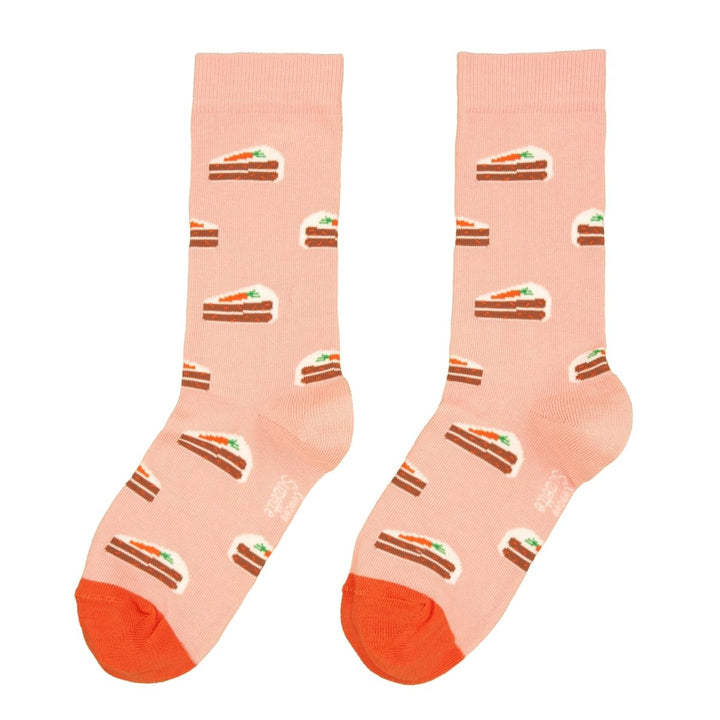 Coucou Suzette Carrot Cake Socks - cut out