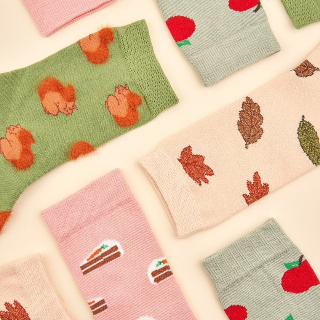 Coucou Suzette Carrot Cake Socks - Fall Collection