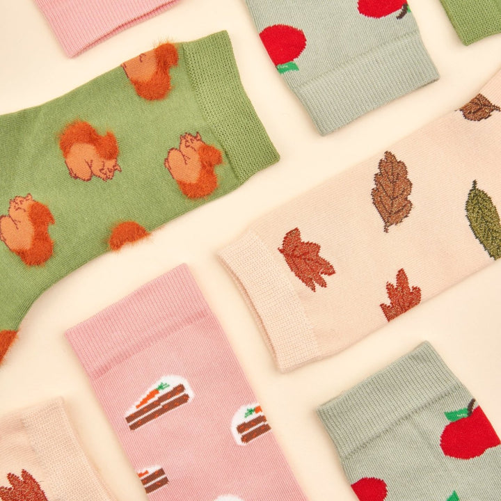 Coucou Suzette Carrot Cake Socks - Fall Collection
