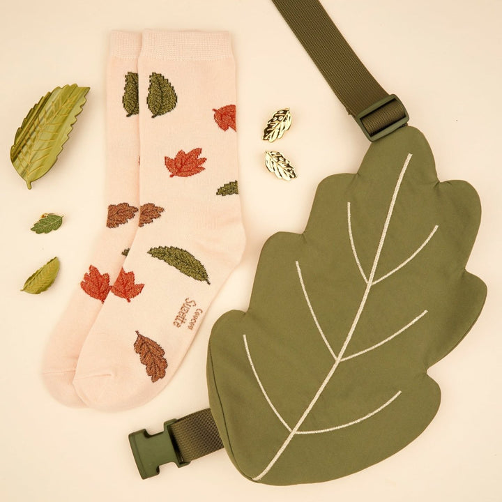 Coucou Suzette Chestnut Leaf Hair Clip - Leaf Collection