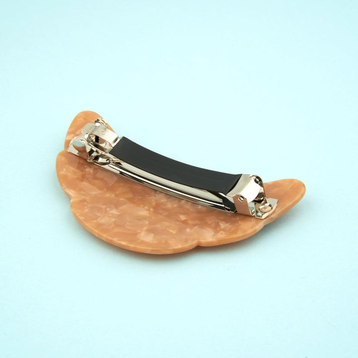 Coucou Suzette Croissant French Barrette - details barrette