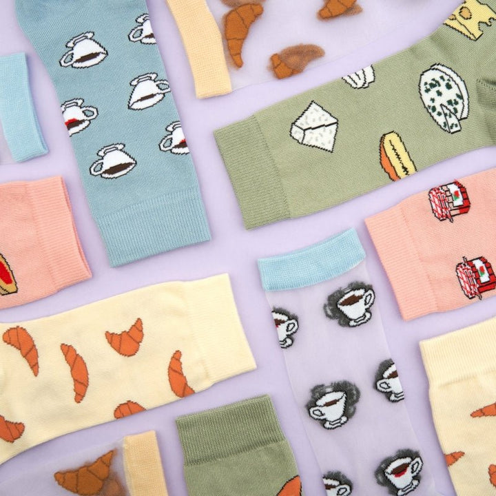 Coucou Suzette Croissant Socks - Socken Kollektion
