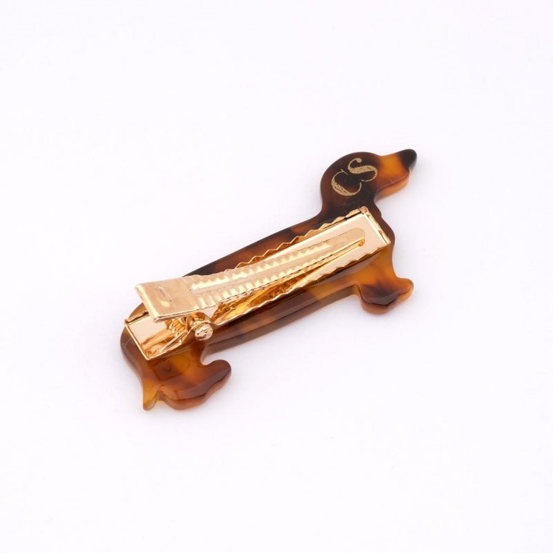 Coucou Suzette Dachshund Hair Clip - Product detail clip