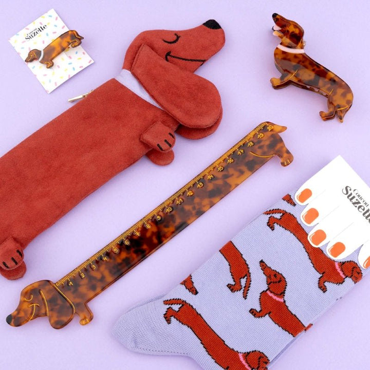 Coucou Suzette Dachshund Hair Clip - Dachshund Collection