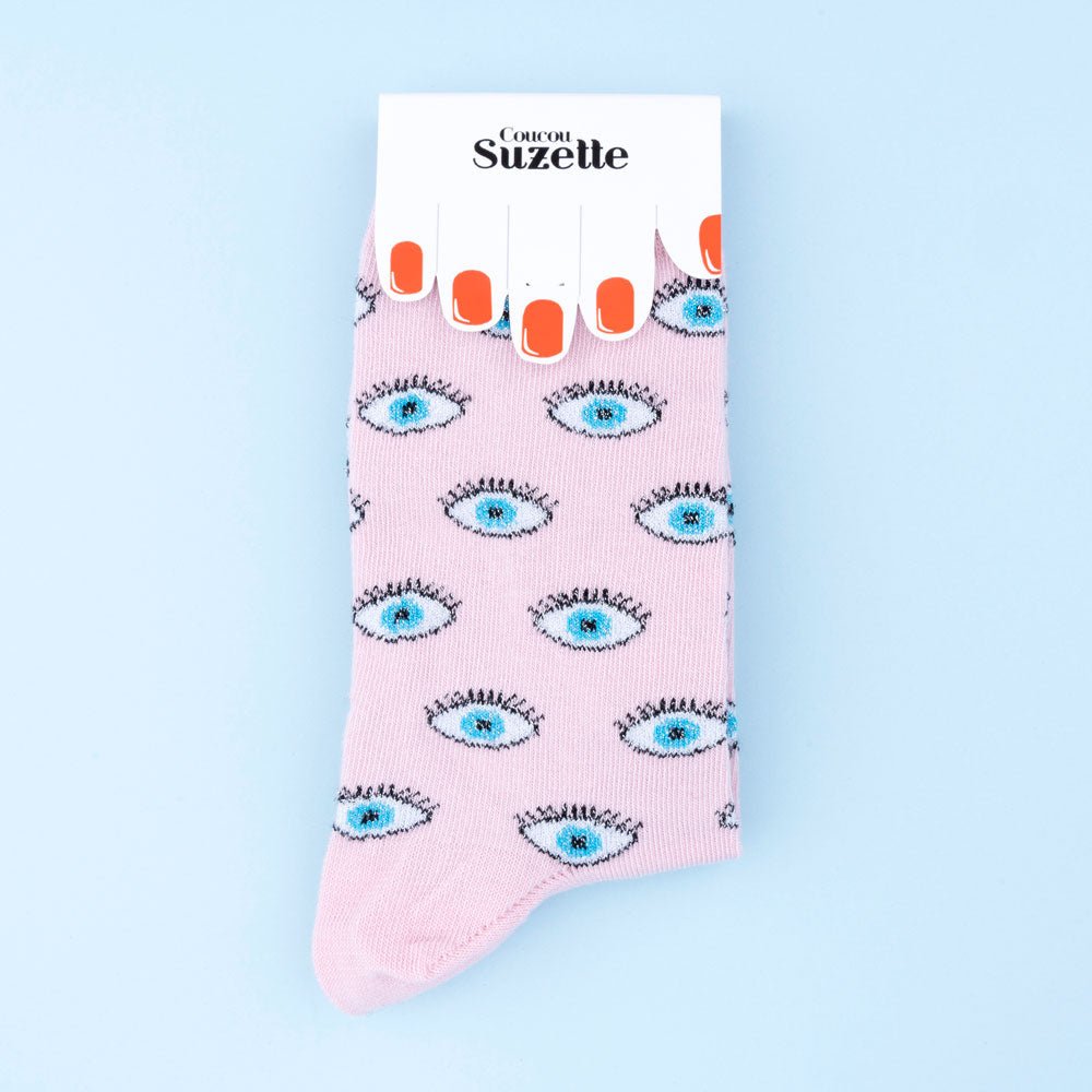 Coucou Suzette Eye Socks - Packaging