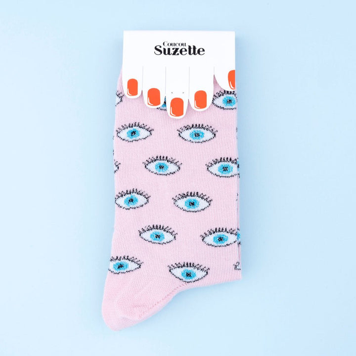 Coucou Suzette Eye Socks - Packaging