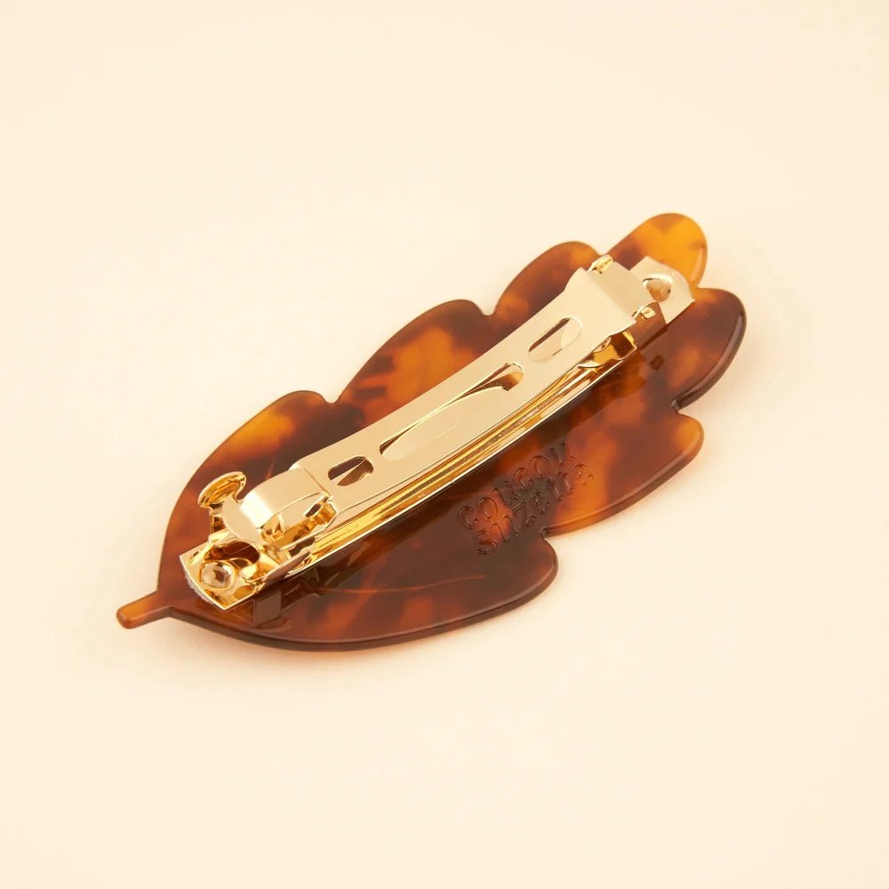 Leaf French Barrette - Blanda Beauty