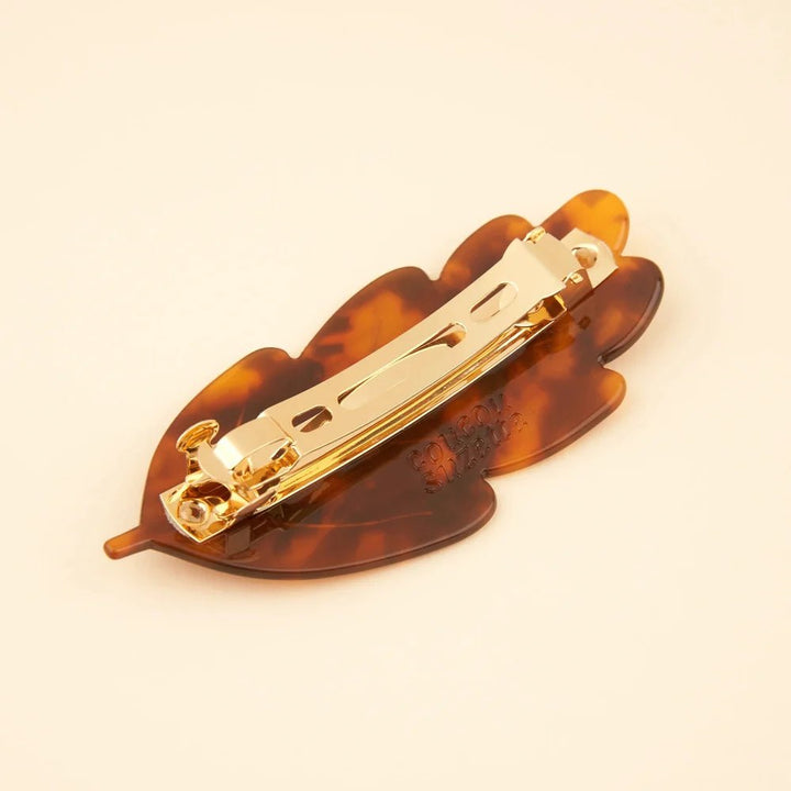 Leaf French Barrette - Blanda Beauty