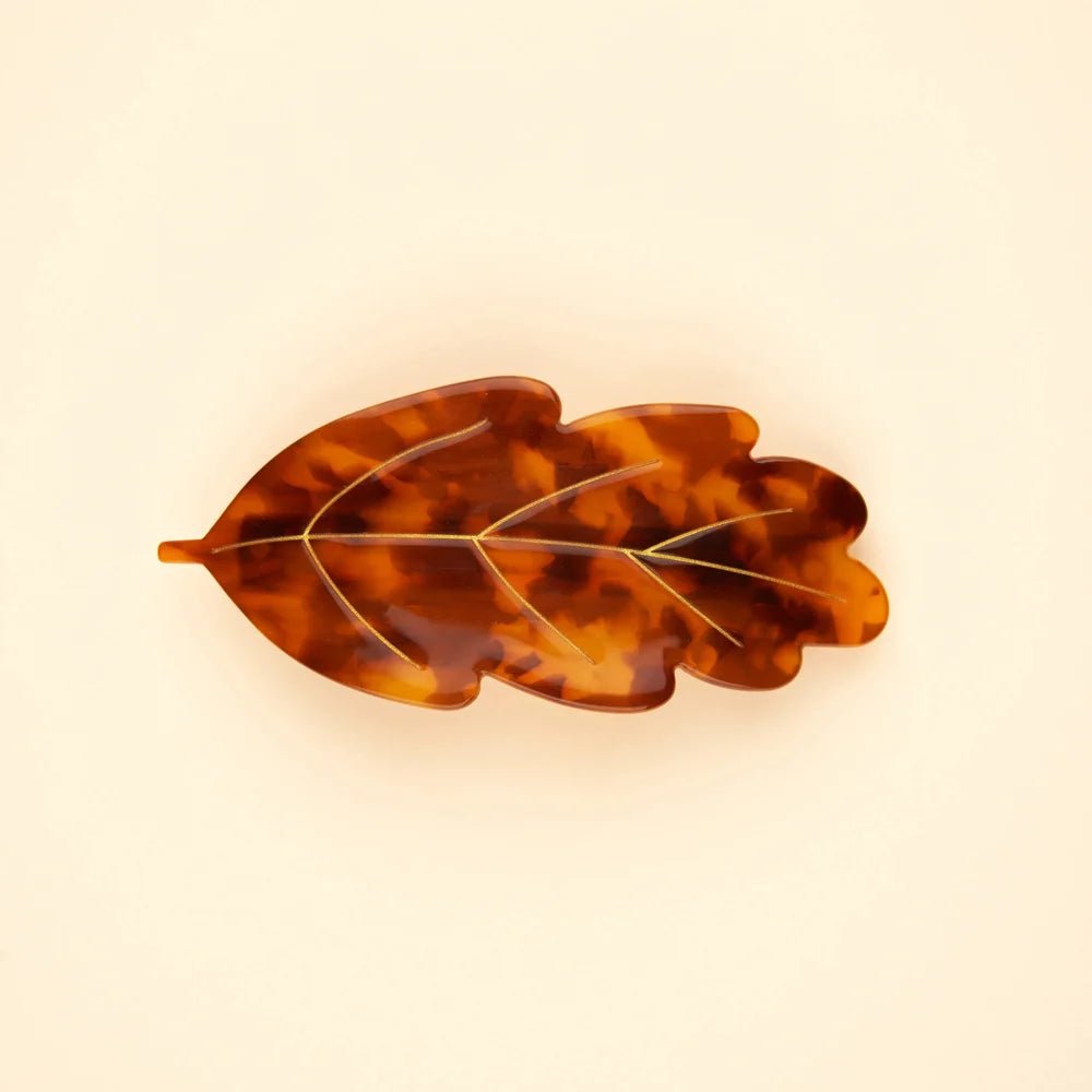 Leaf French Barrette - Blanda Beauty