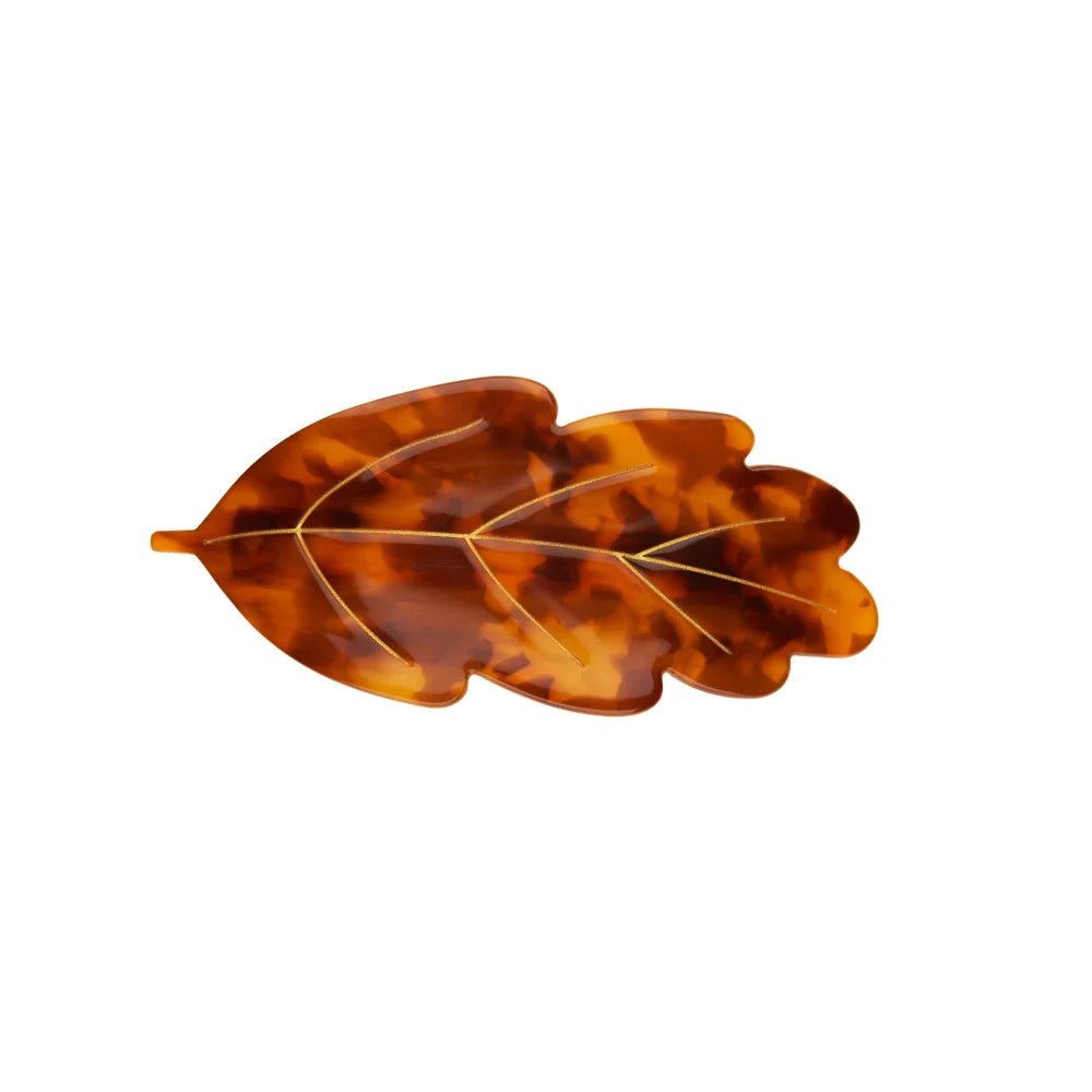 Leaf French Barrette - Blanda Beauty
