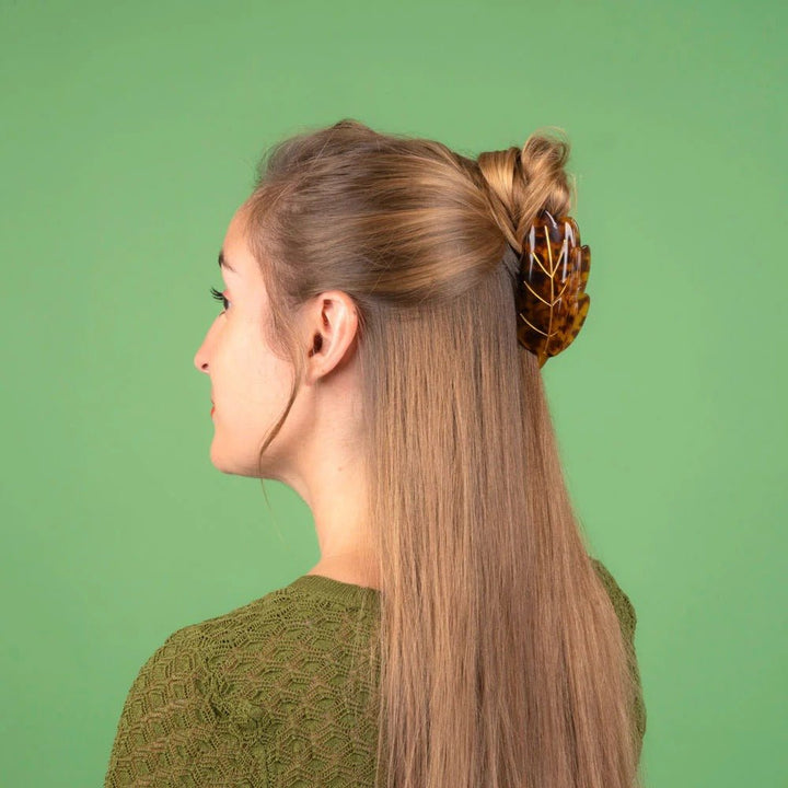 Leaf Hair Claw - Blanda Beauty