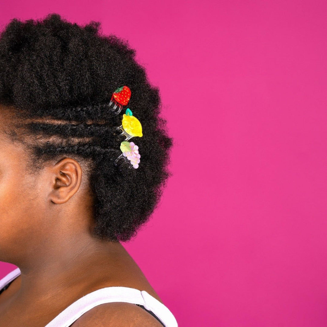Coucou Suzette Lemon Mini Hair Claw - Model 2