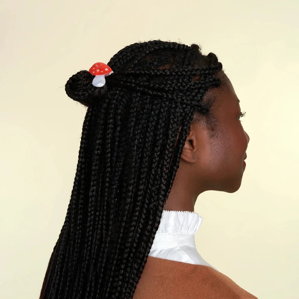 Mushroom Mini Hair Claw - Blanda Beauty