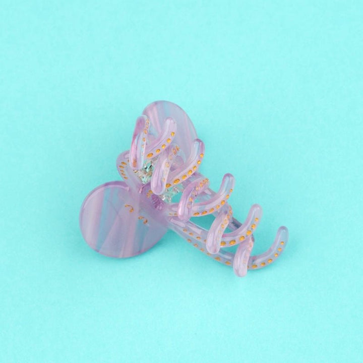 Mini garra para el cabello Coucou Suzette Octopus - Clip de detalles del producto