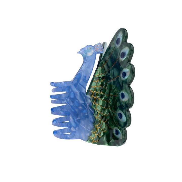 Coucou Suzette Peacock Hair Claw - Cutout