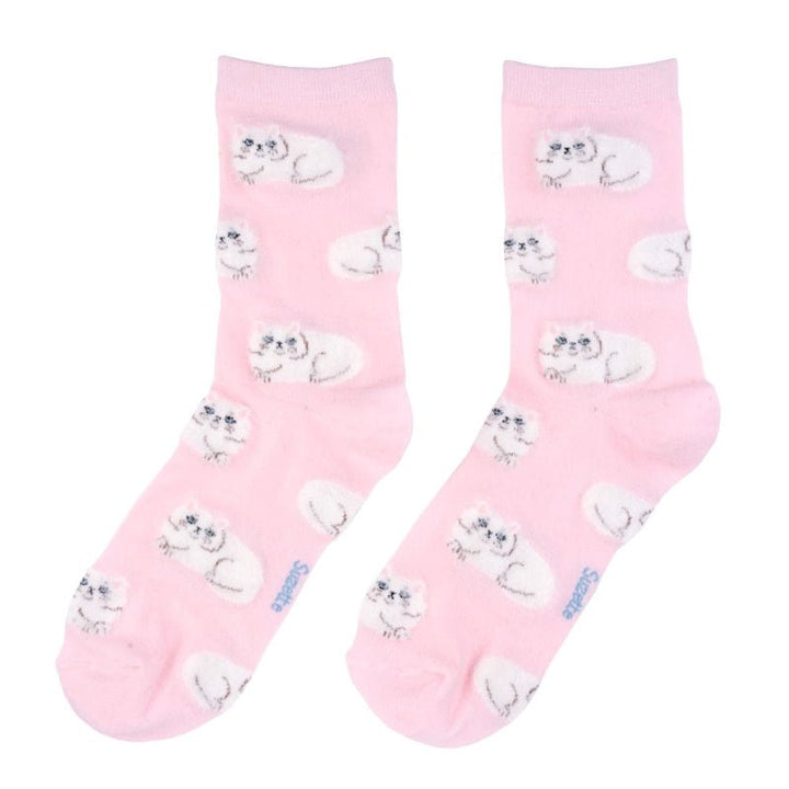 Coucou Suzette Persian Cat Socks - Cover Image