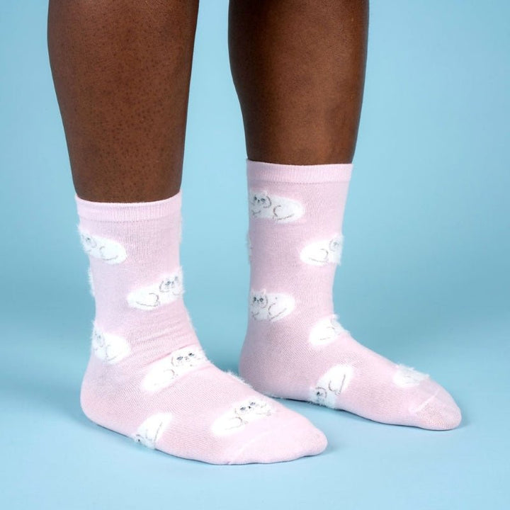 Coucou Suzette Persian Cat Socks - Model