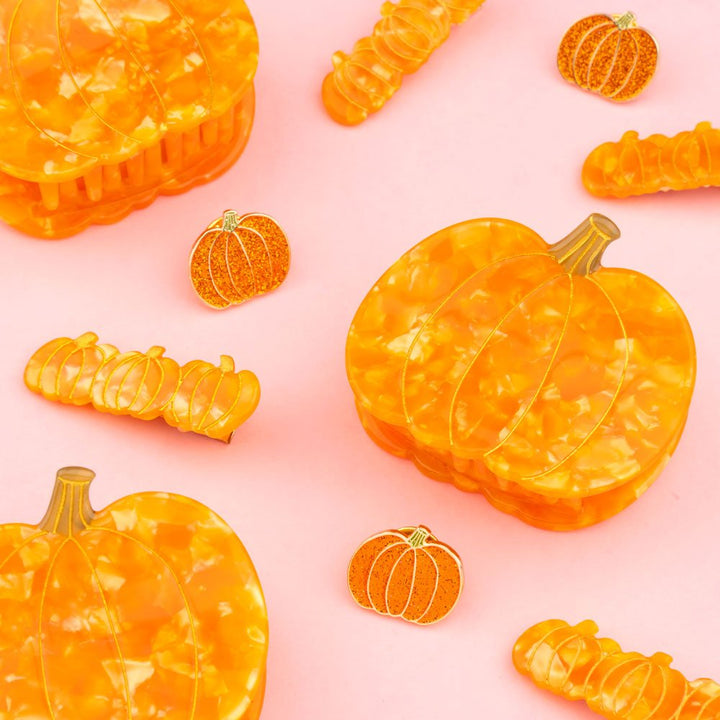 Coucou Suzette Pumpkin Hair Clip - Pumpkin Collection