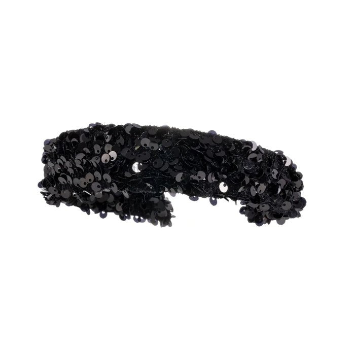 Headband Anne Sequins Black