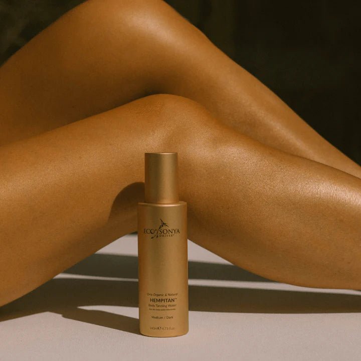 Eco By Sonya Hempitan Body Tan Water - tanned legs