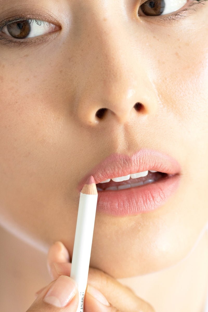 Acai Lip Pencil Kiss close up lips