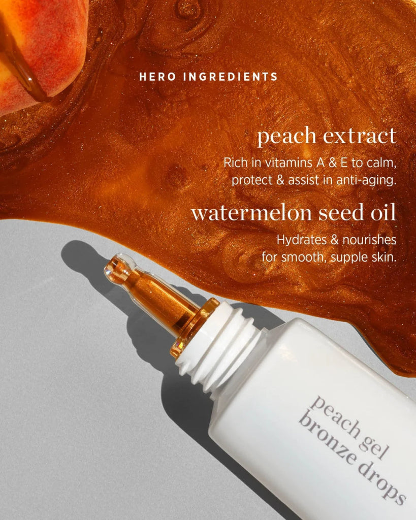 Peach Gel Bronzing Drops 30 ml - Blanda Beauty