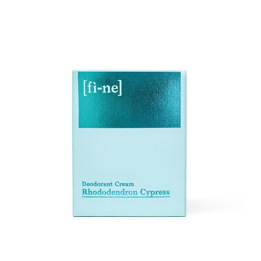 Fine Envase de desodorante en crema de ciprés y rododendro