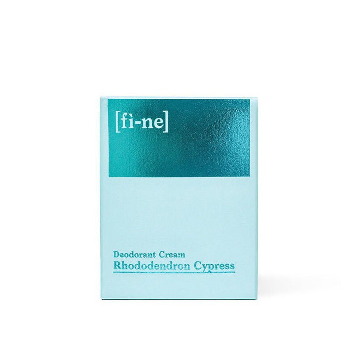 Fine Envase de desodorante en crema de ciprés y rododendro