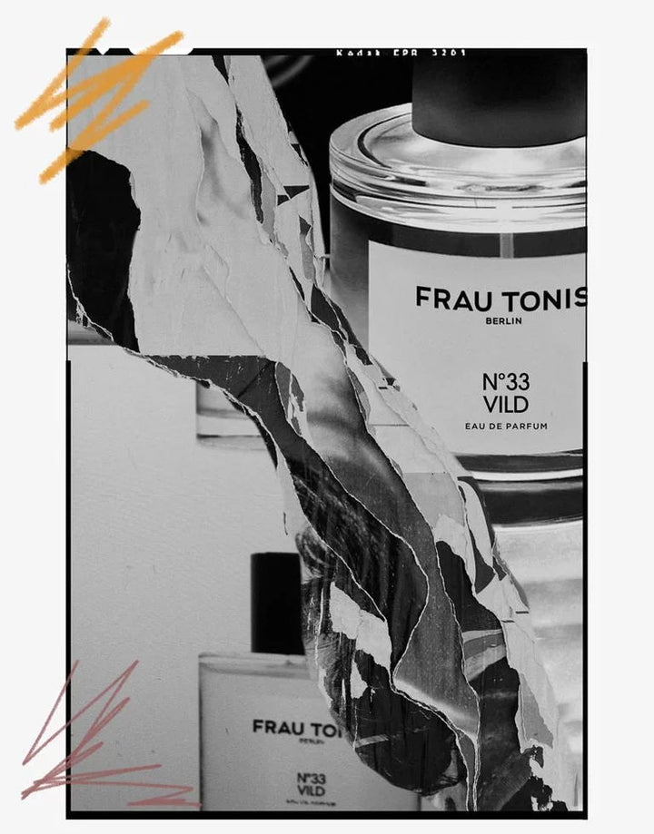 Frau Tonis Parfum No 33 Vild - Collage de humor