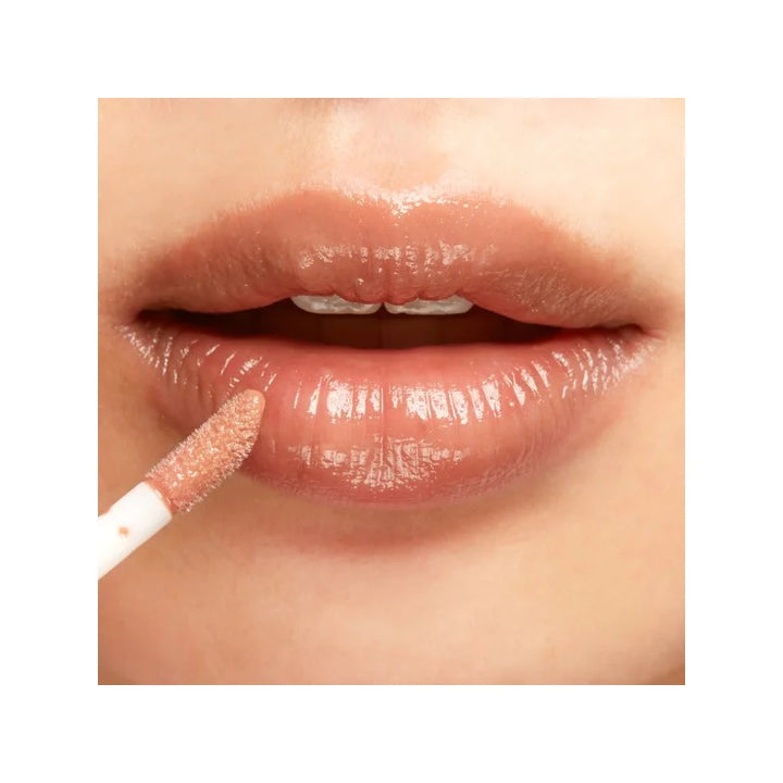 100% Pure Gloss à lèvres pigmenté aux fruits Lèvres rose caramel